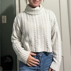 White Knit Sweater